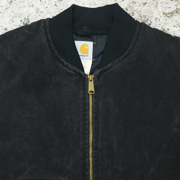 Vintage Carhartt V02 ONX Onyx Faded Black Vest - Picture 7 of 9